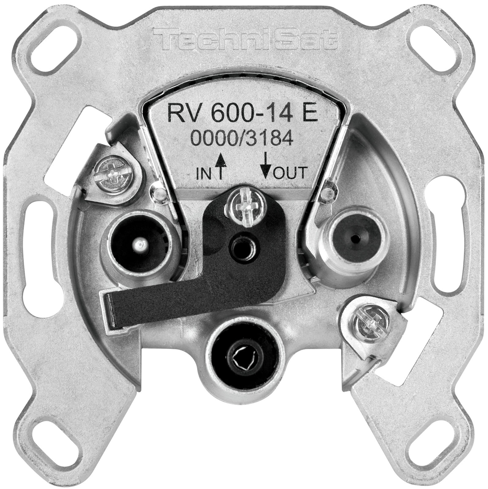 Durchgangsdose RV 600-14 E mit Überlastschutz und Sicherheitselektronik