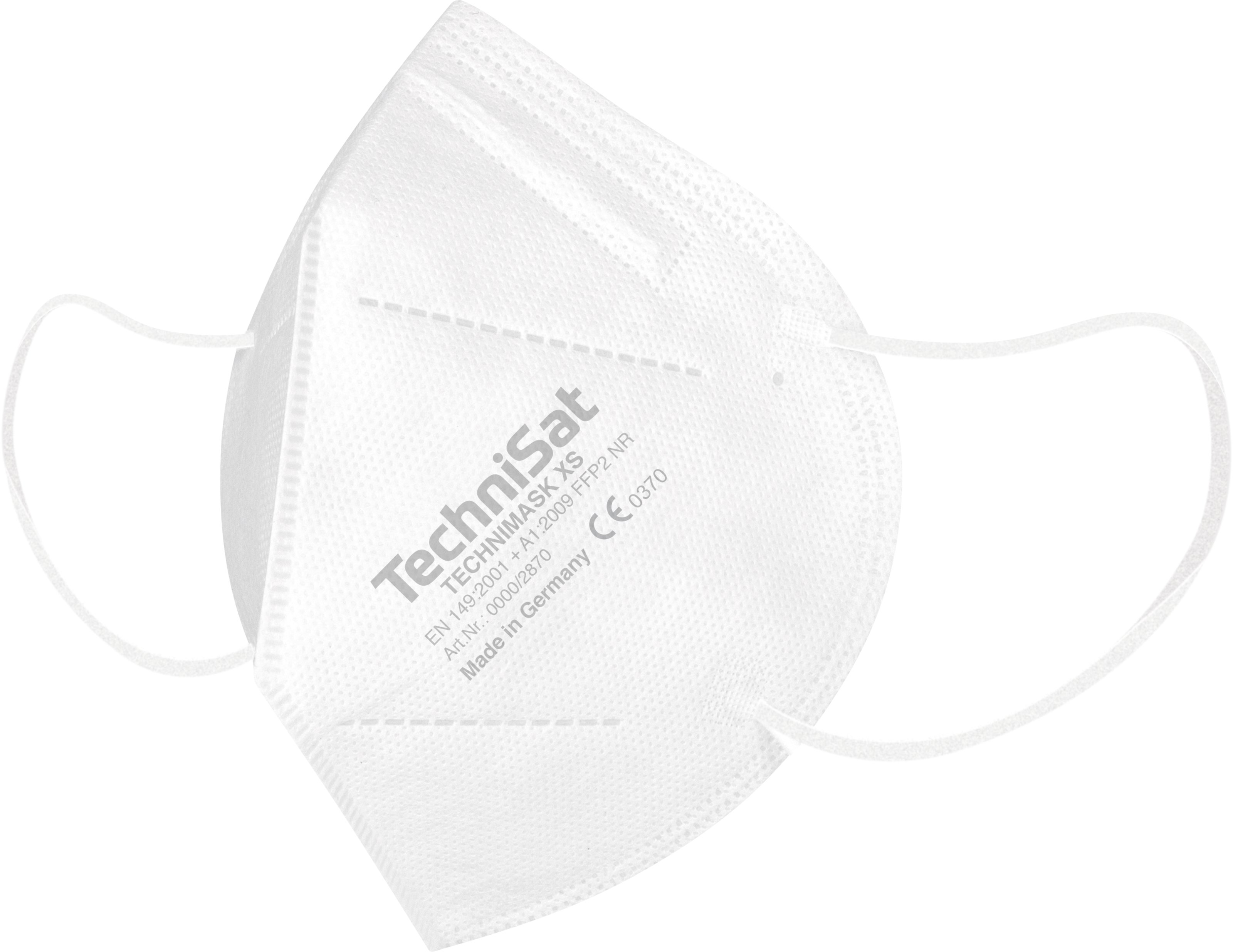 TECHNIMASK XS, 20 Stück (4 Polybeutel mit je 5 Stück)