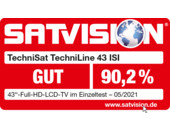 SATVISION 05/21 - Testnote: gut (90,2 %)