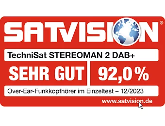 SATVISION "Sehr gut" - 92,0% - 