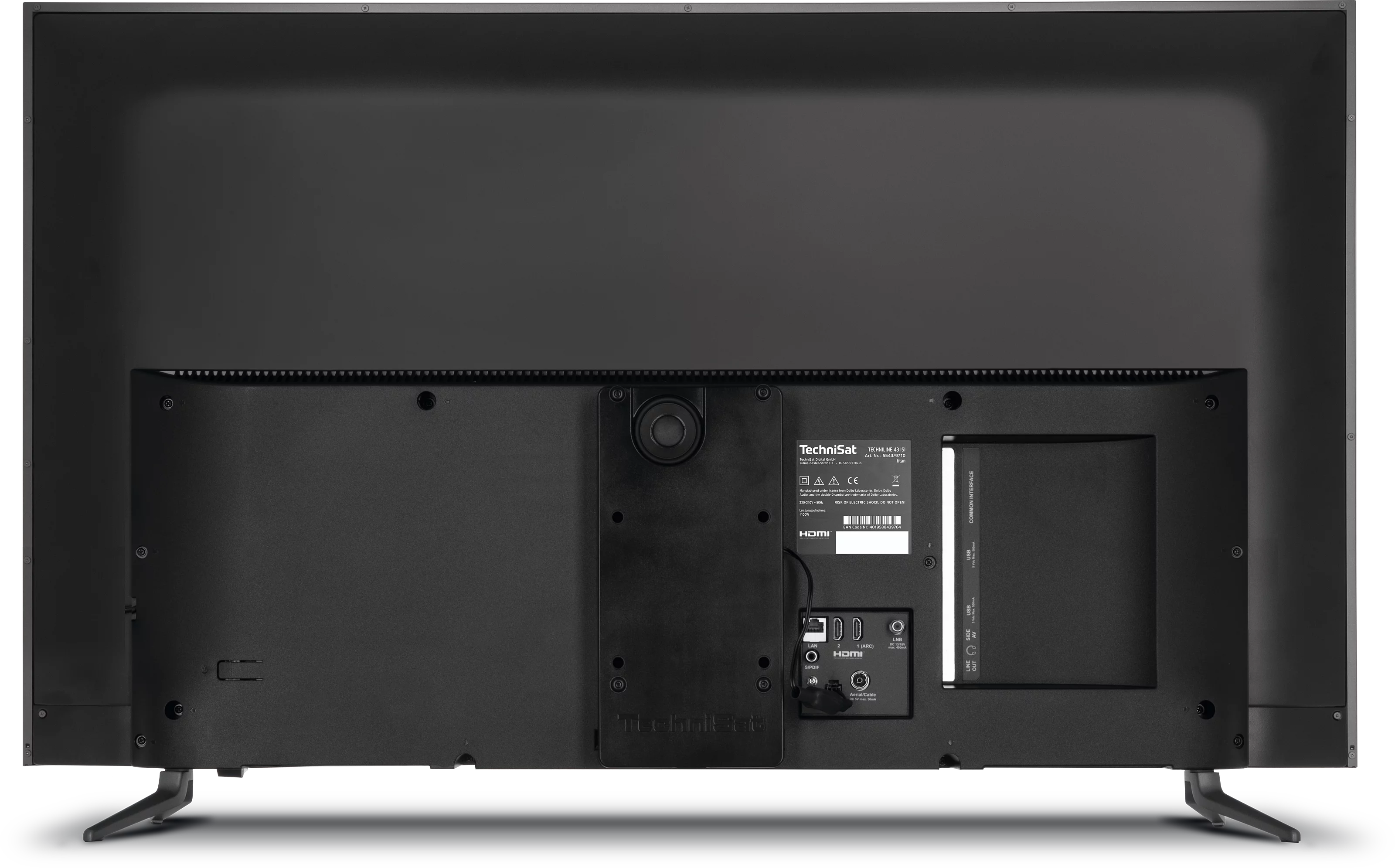 TECHNILINE 43 ISI (C-Ware) Frontal, Rück