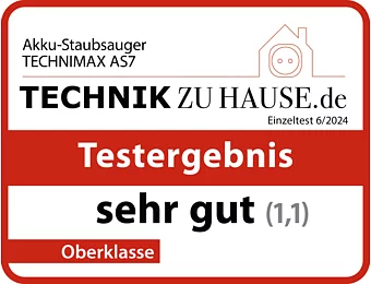 TECHNIK ZU HAUSE.de 6/2024 - Testergebnis sehr gut (1,1)