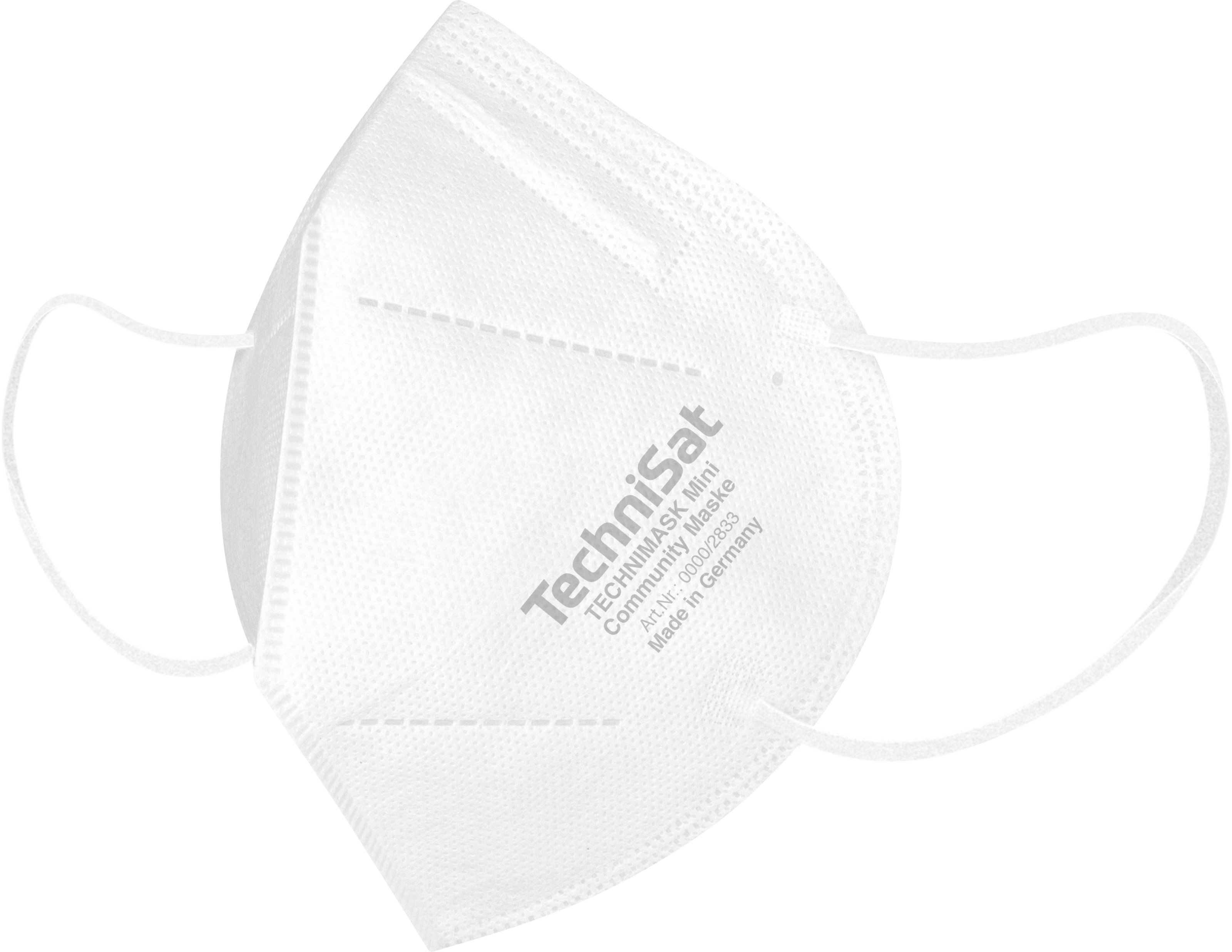 TECHNIMASK Mini, 5 Stück (1 Polybeutel mit 5 Stück)