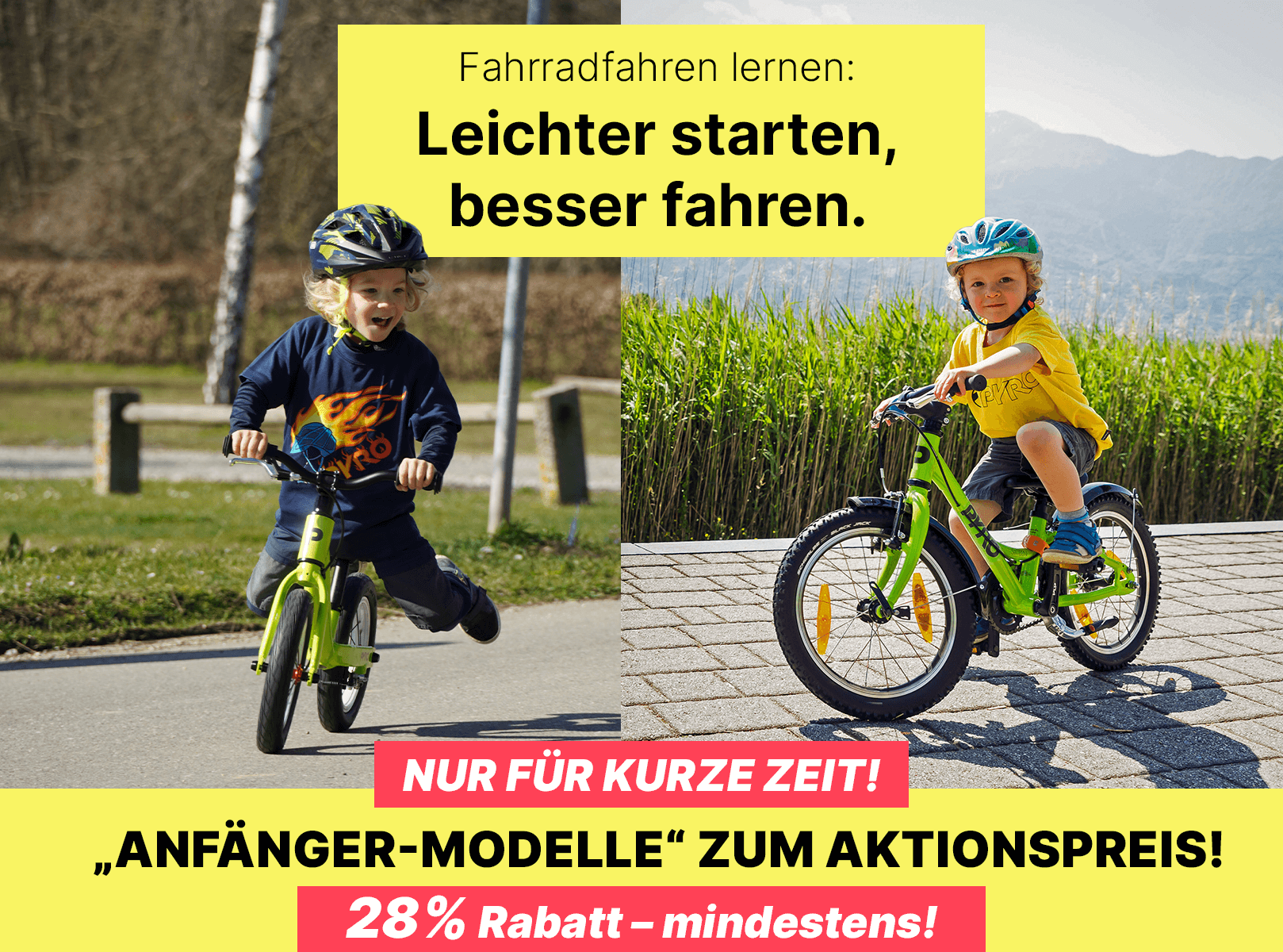 Angebot zu PYRO Kinderfahrrädern