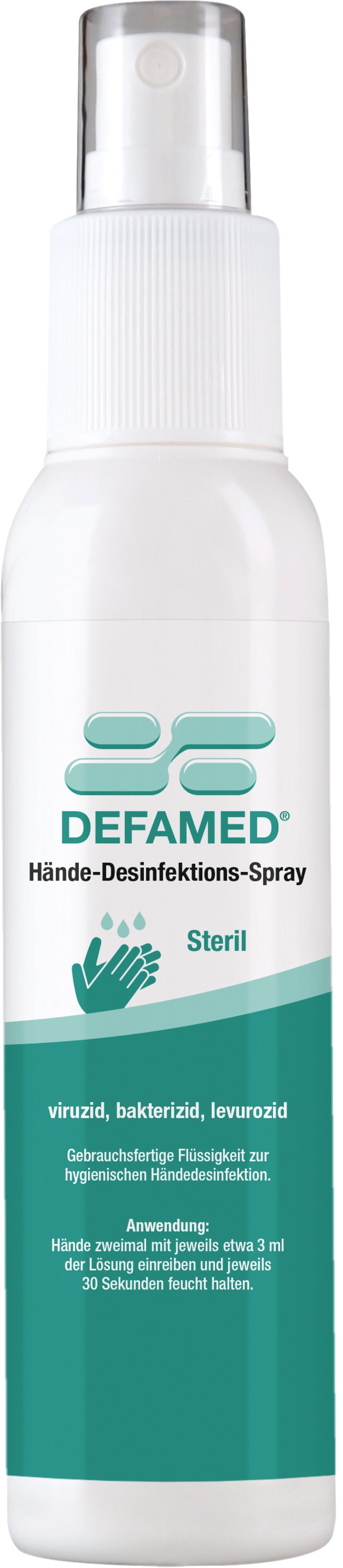 Steril Viruzid Hände-Desinfektionsmittel Spray, 100ml