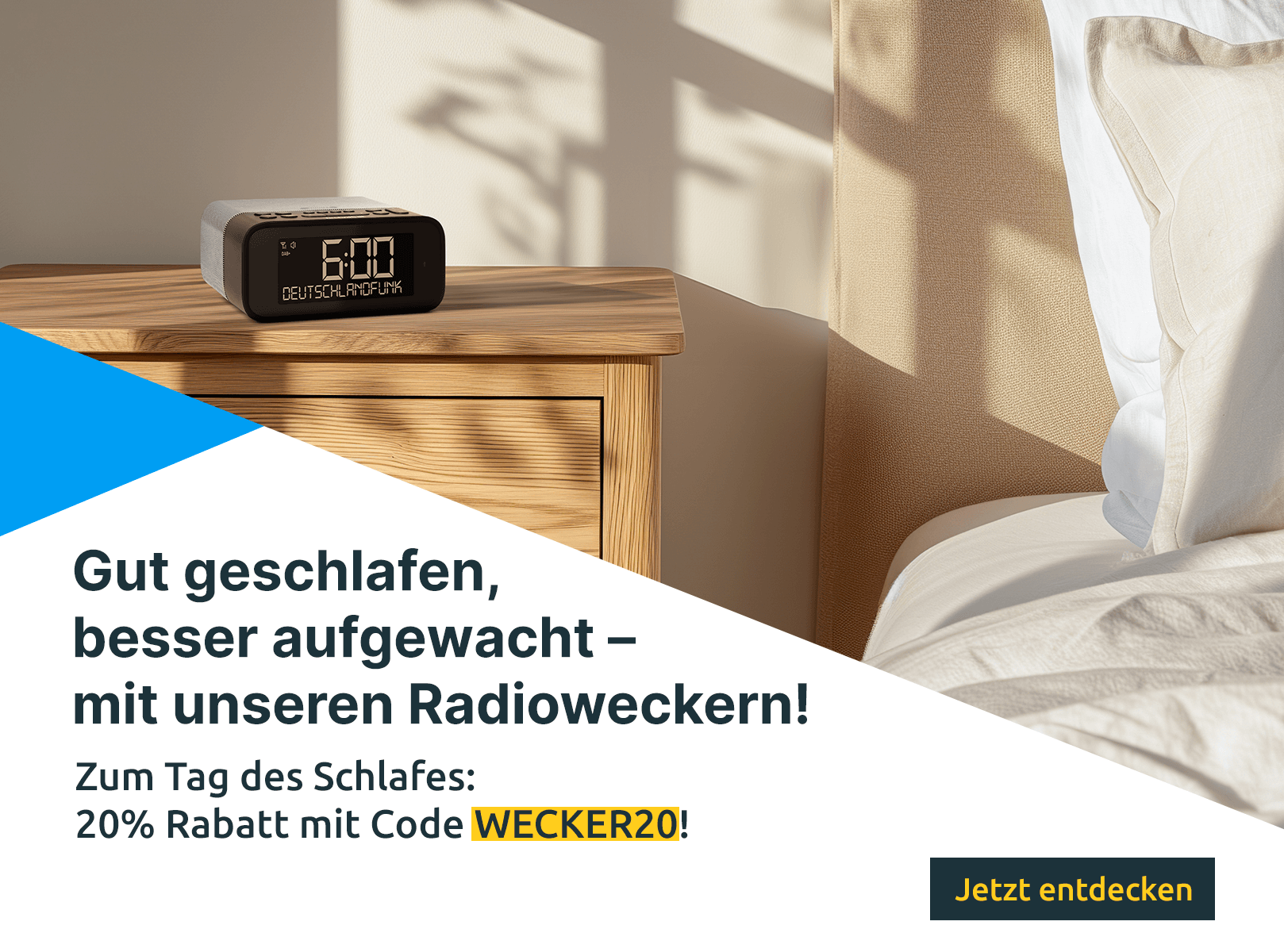 TechniSast Radiowecker mit 20% Gutschein